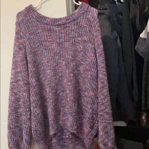 Cozy purple sweater
